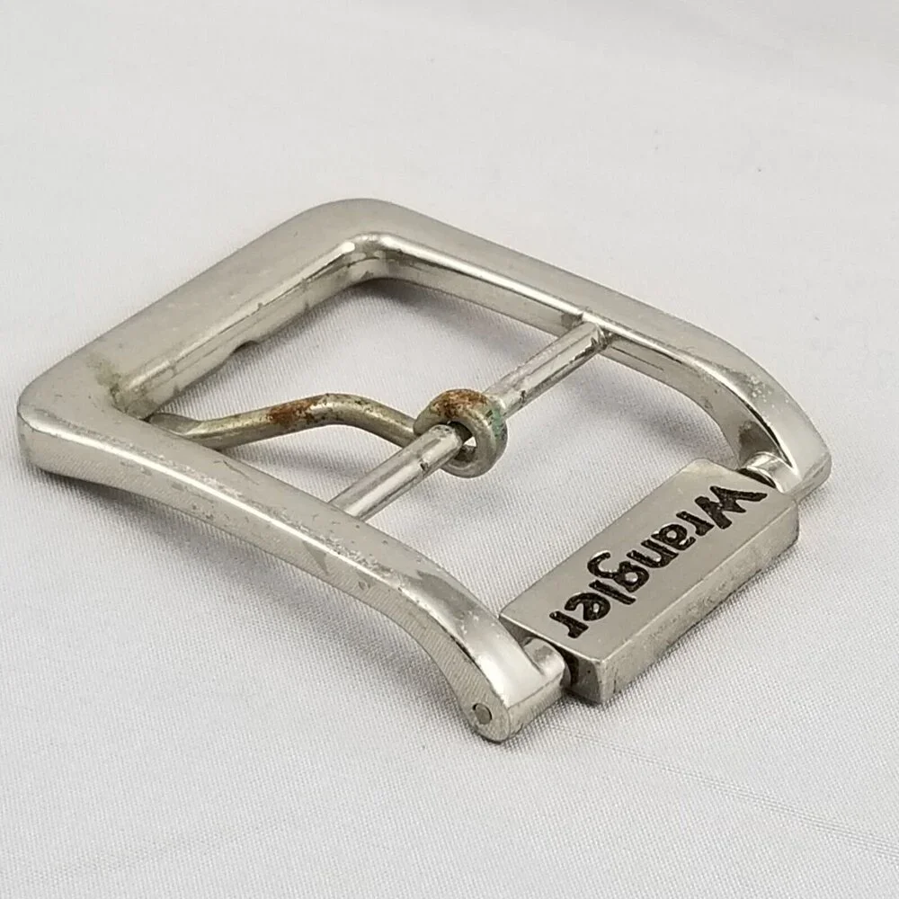 Vintage Belt Buckle Wrangler Pin Buckle Western Cowboy Jeep Rodeo Horse Rider‎